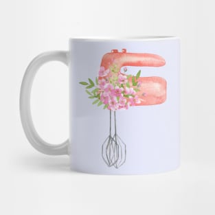 Peach Hand Mixer Kitchen Cooking Tool Mug